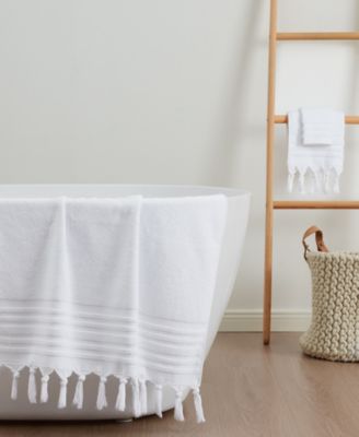 Ava Cotton Bath Towel, 30" x 58"