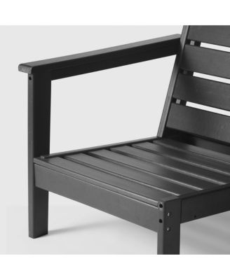 Outdoor Patio HDPE Left Arm Facing Deep Seating Corner Chair