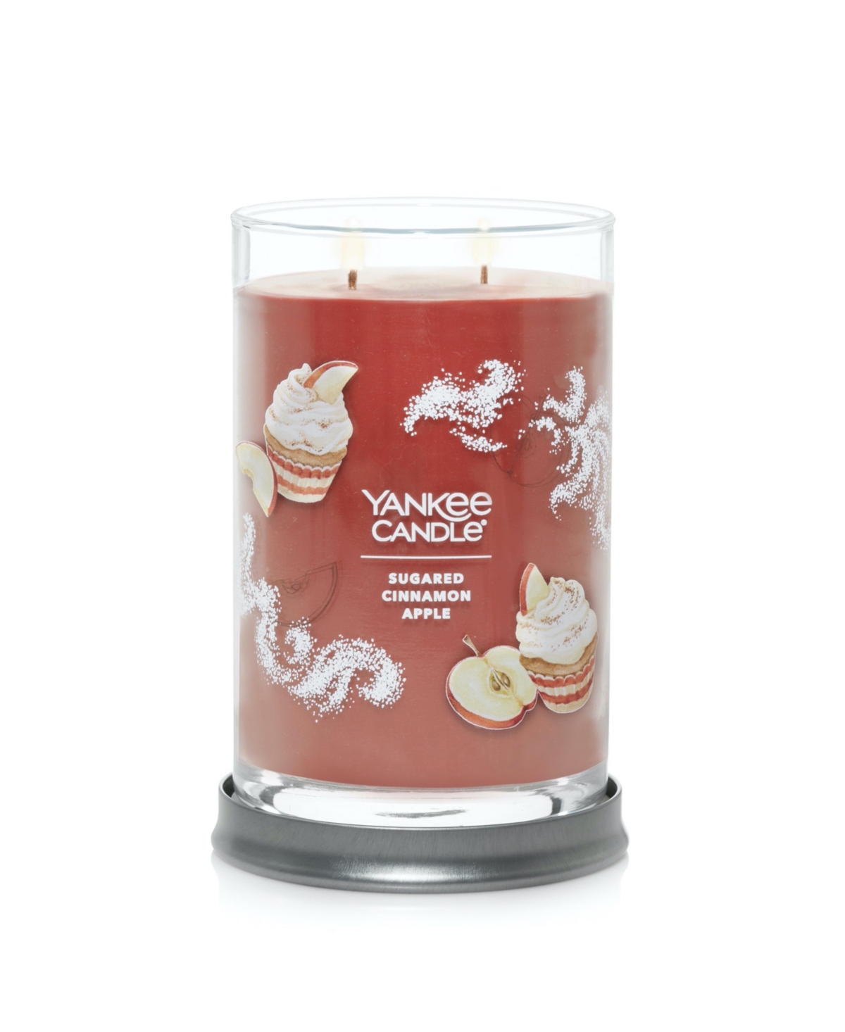 Signature Sugared Cinnamon Apple Tumbler Candle - Orange