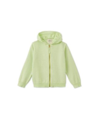 Vild House of Little Toddler Organic Knit Cardigan - Light green