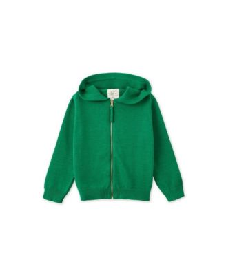 Vild House of Little Toddler Organic Knit Cardigan - Beech tree green