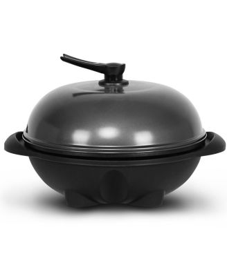 1350 W Outdoor Electric BBQ Grill with Removable Stand