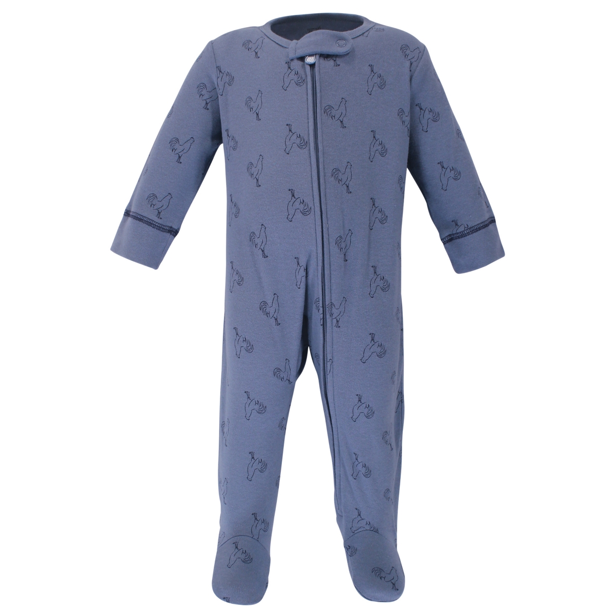 Touched by Nature Baby Boys Baby Organic Cotton Zipper Sleep and Play 3pk,- Truck