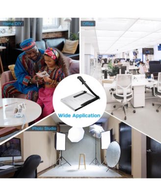 15" Cut Length B4 Paper Cutter Guillotine 12 Sheet Cutting Machine Photo Trimmer