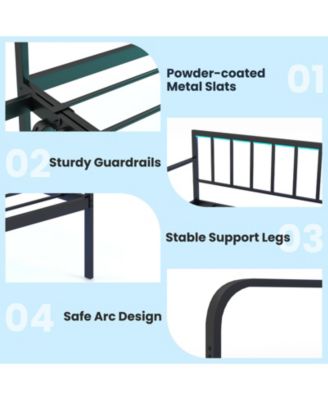 Twin Daybed with Charging Station and LED Lights
