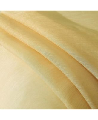 Melrose Semi Sheer Window Panel Set, 110" W x 84" L