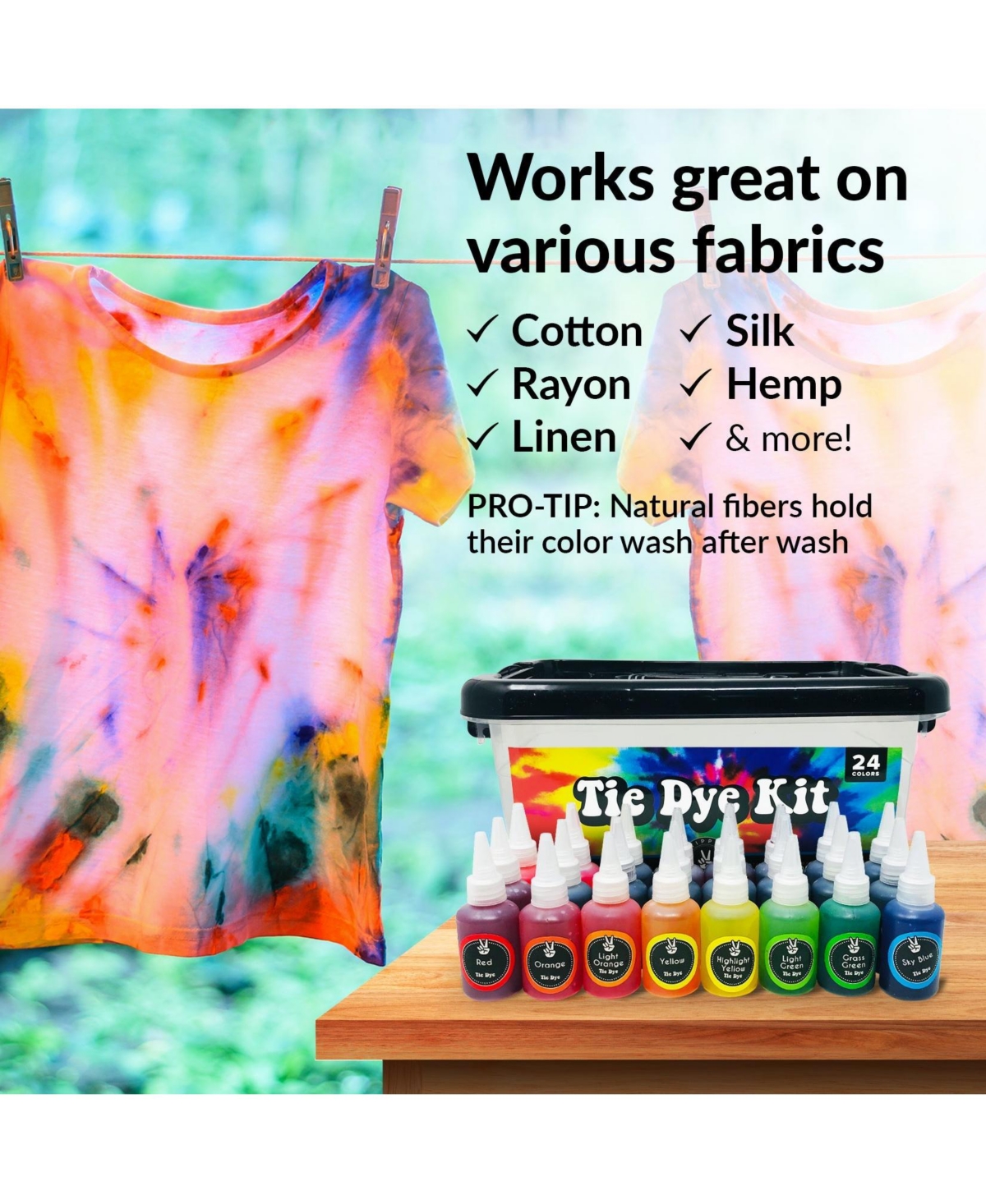 Hippie Crafter Premium Tie Dye Kit