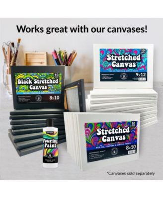 8oz Acrylic Pouring Paint Black