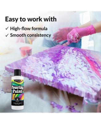 8oz Acrylic Pouring Paint Black