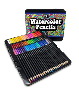 72 Watercolor Pencils Set