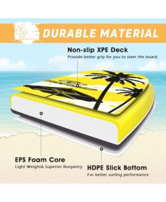Lightweight Super Surfing Bodyboard with EPS Core Boarding-S
