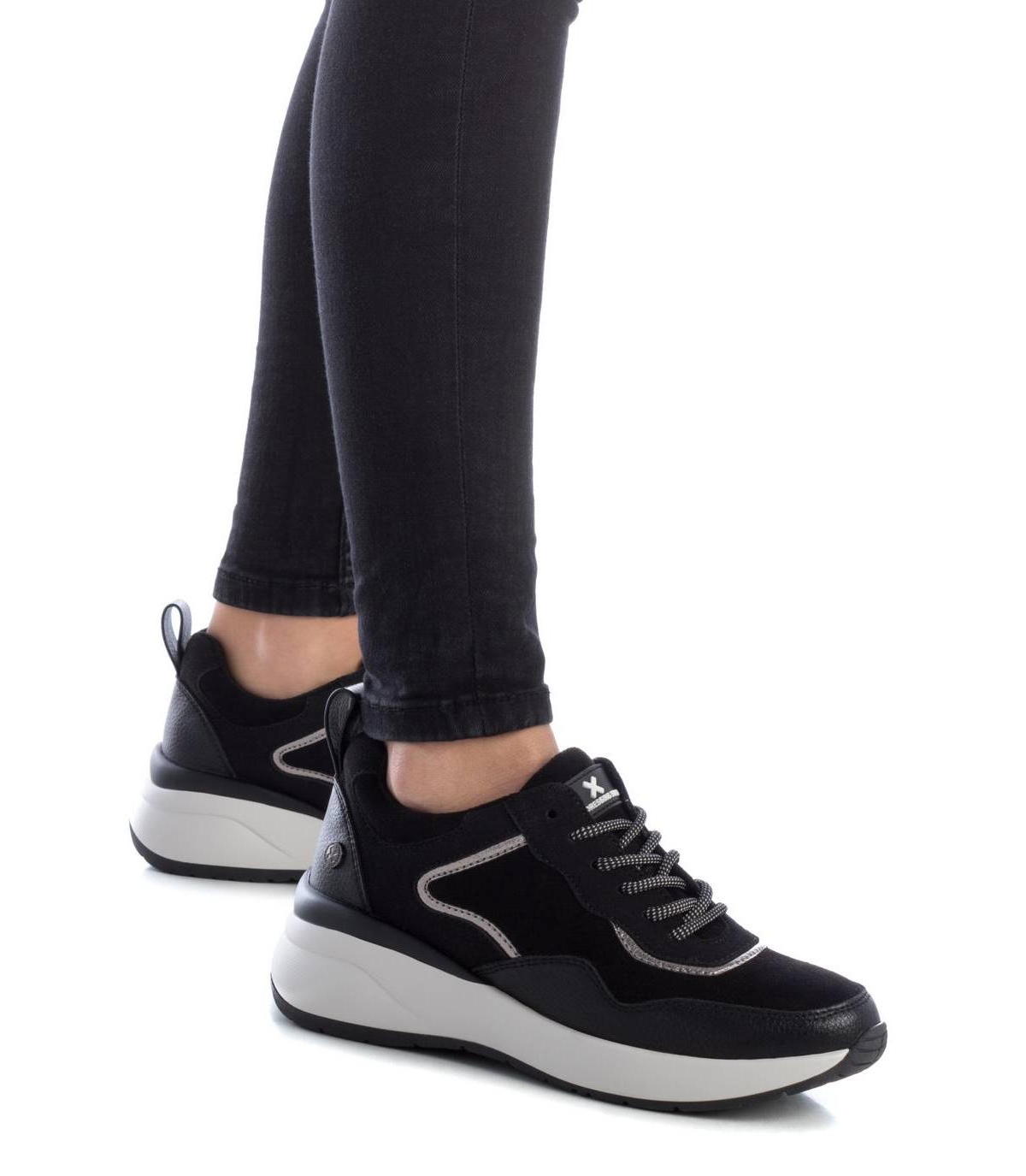 Xti Women's Lace-Up Suede Sneakers By