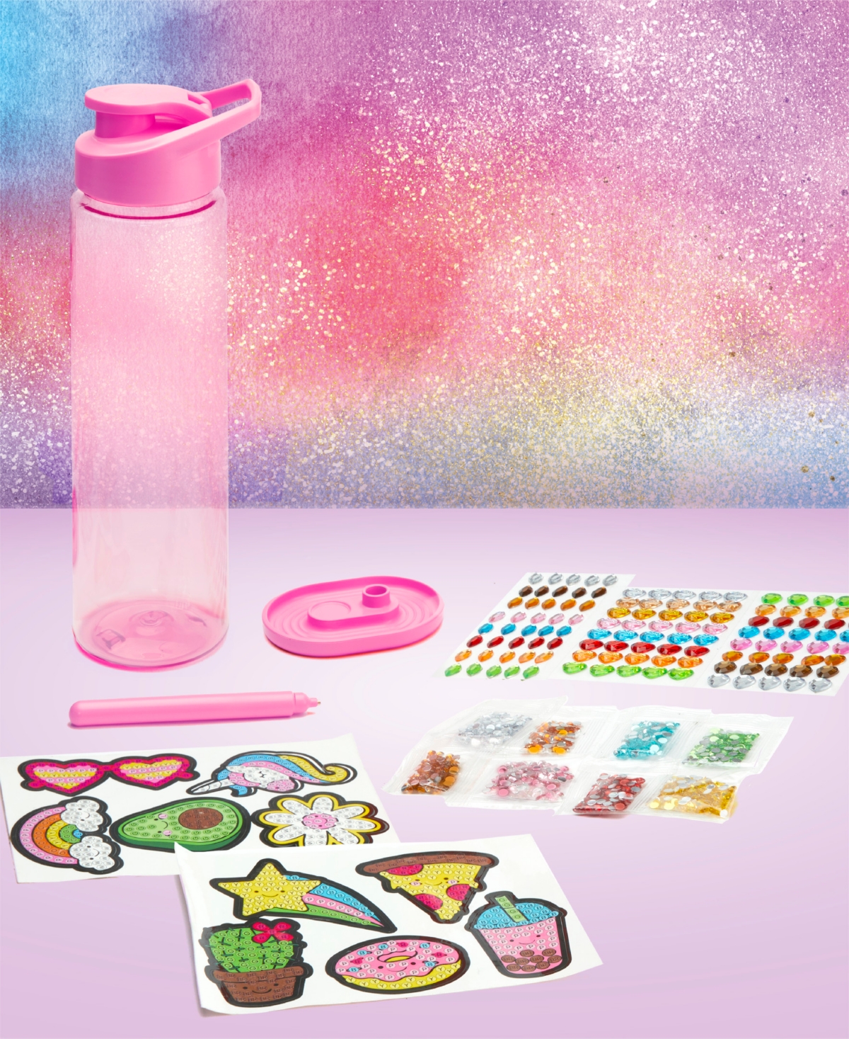 Geoffrey's Toy Box Water Bottle Bling Diy Diamond Painting Kit In No Color