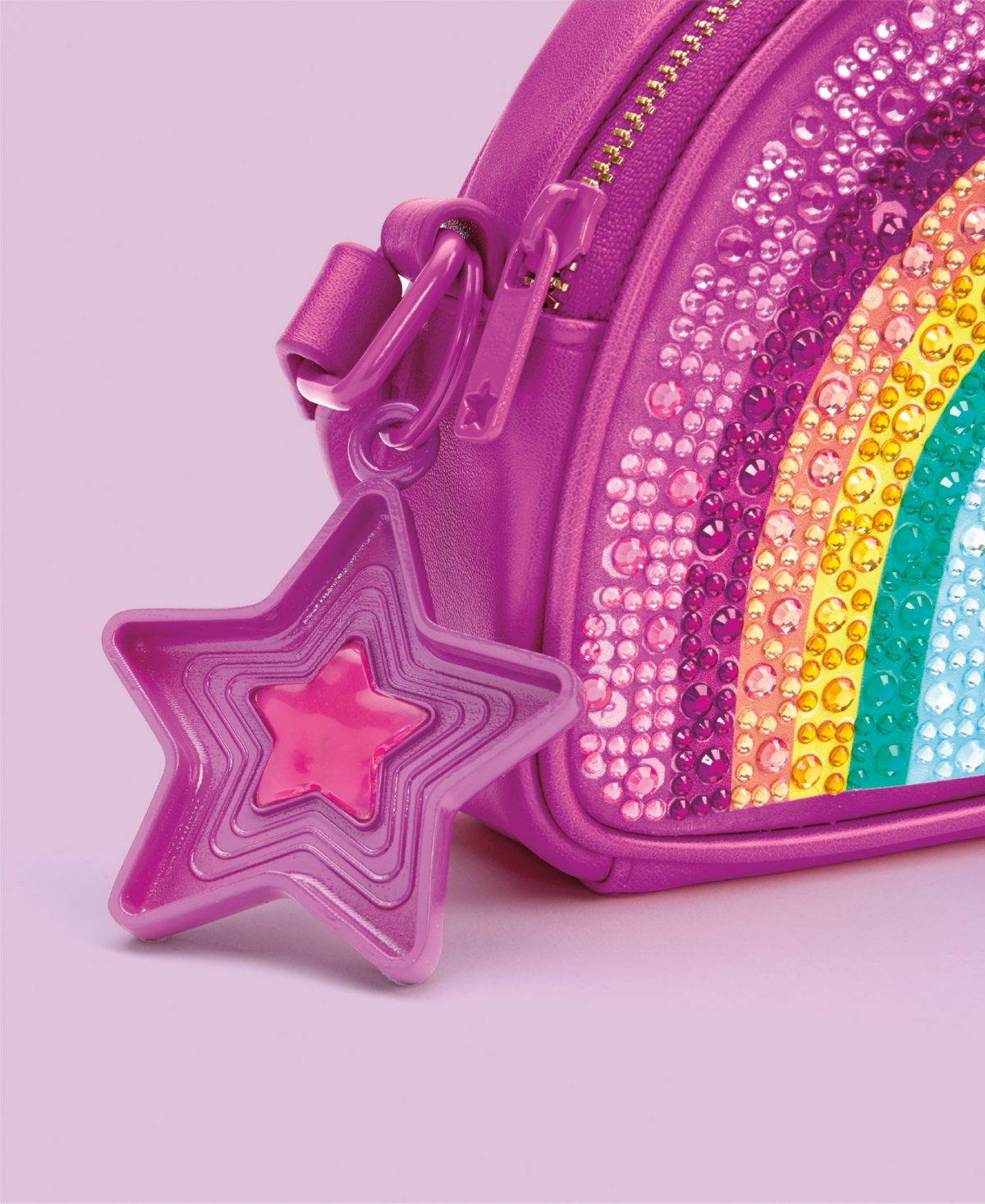 Geoffrey's Toy Box Diy Rainbow Bling Purse Diamond Painting Kit In No Color