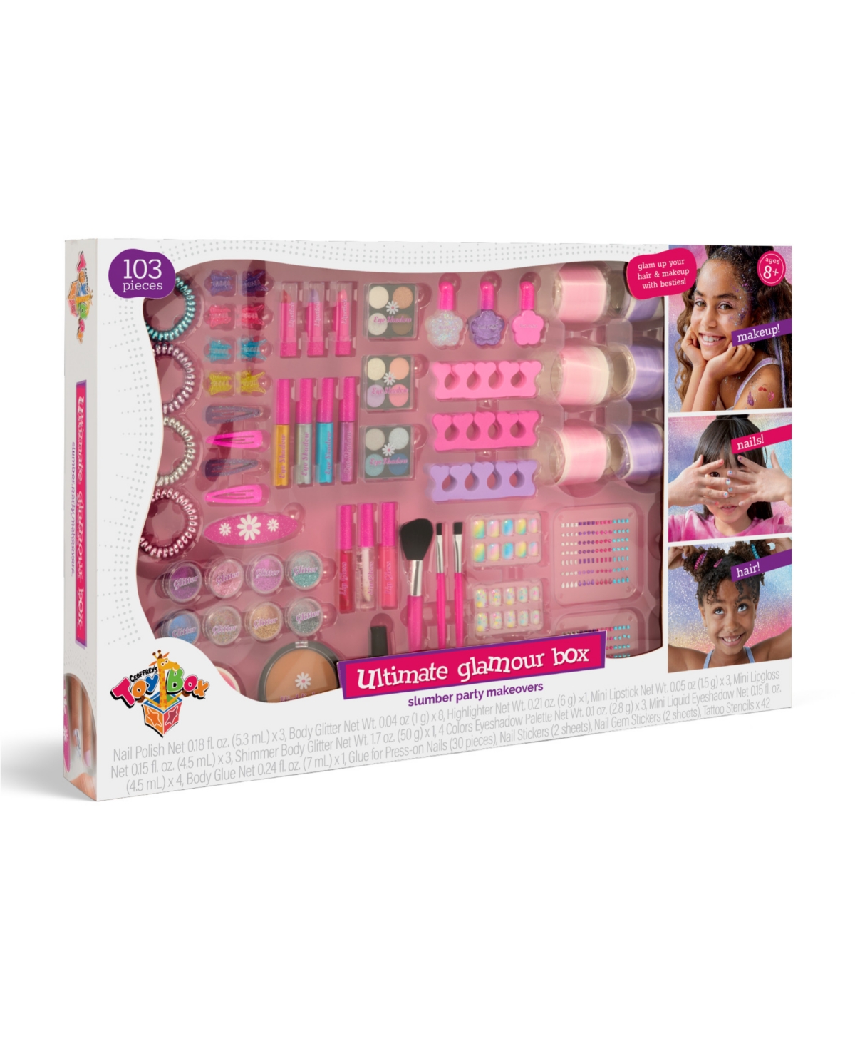 Geoffrey's Toy Box Ultimate Glamour Box Slumber Party Makeover Kit In No Color