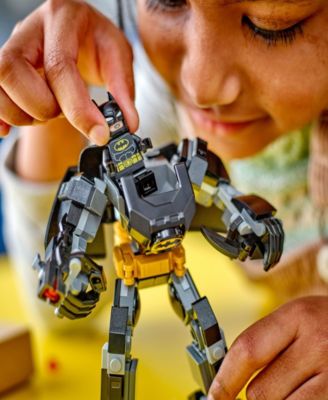 DC Batman: Batman Mech Armor Superhero Building Toy Set 76270, 140 Pieces