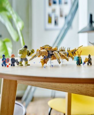 Marvel The Avengers vs. The Leviathan Superhero Building Toy Set 76290, 347 Pieces