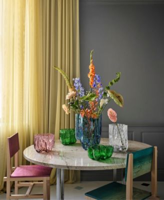 4'' Crackle Crystal Glass Decor Bowl