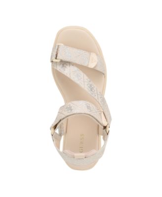 Women's Ocilia Quattro Logo Sport Eva Wedge Strappy Sandals