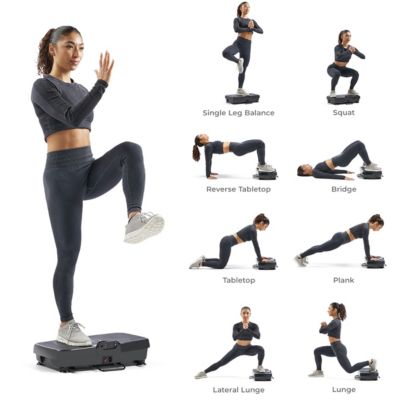Premium 2D Vibration Plate & Oscillation Therapy Platform for Weight Loss, Rehabilitation, Circulation, & Muscle Toning