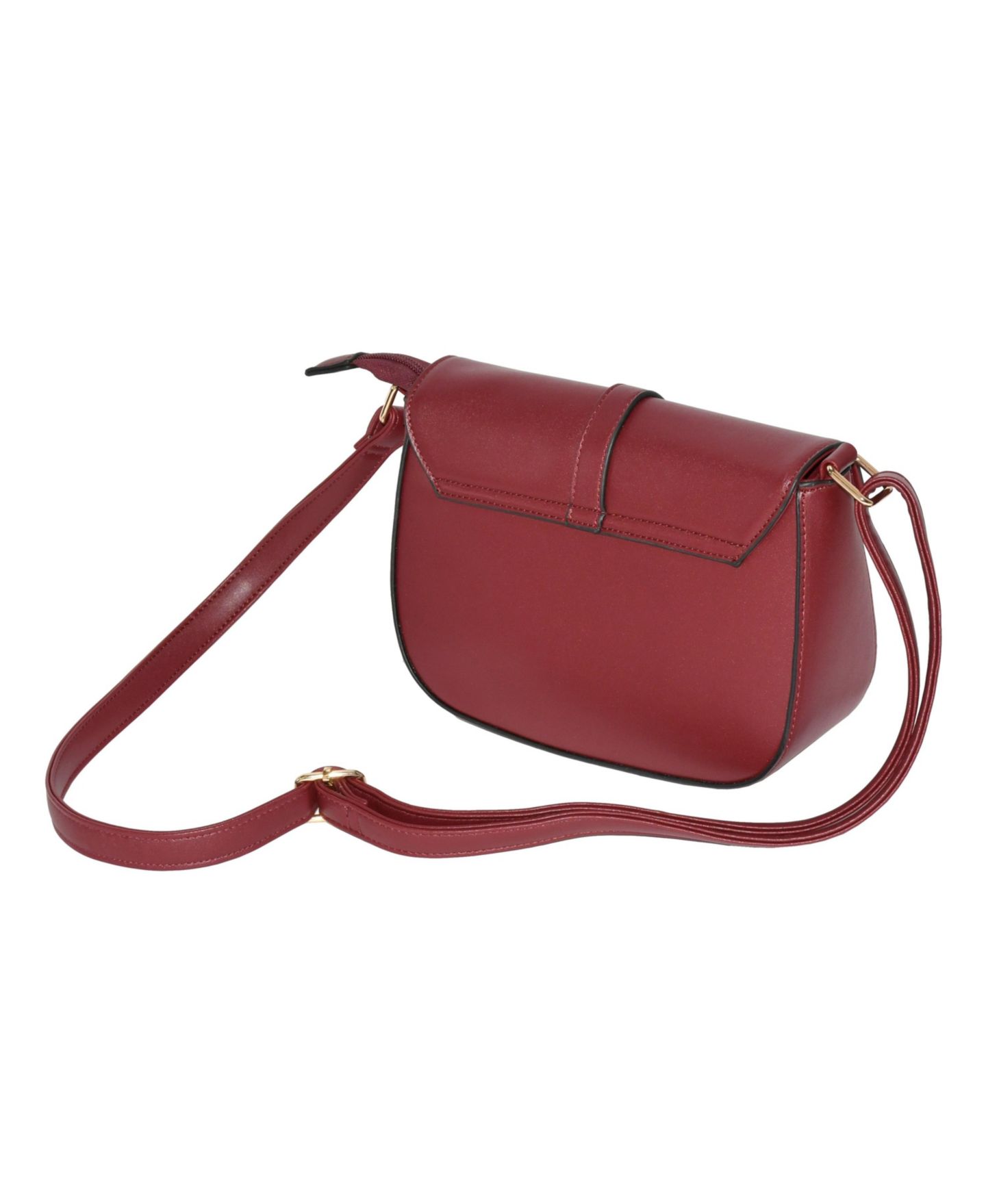 Женская сумка Nicci Ladies' Crossbody Bag with Buckle, цвет: Чёрный — фото 6