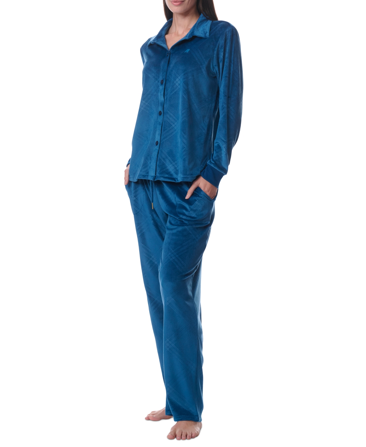 Tommy Hilfiger Women's 2-Pc. Long-Sleeve Pajamas Set