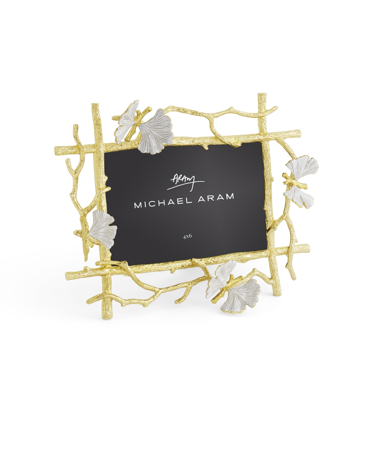 Michael Aram Butterfly Ginkgo Photo Frame, 4" X 6" In No Color