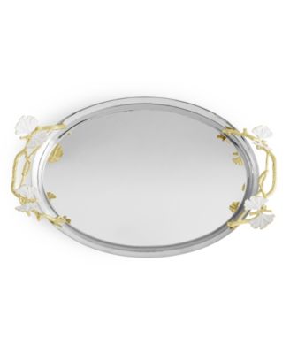 Butterfly Ginkgo Gold Medium Tray