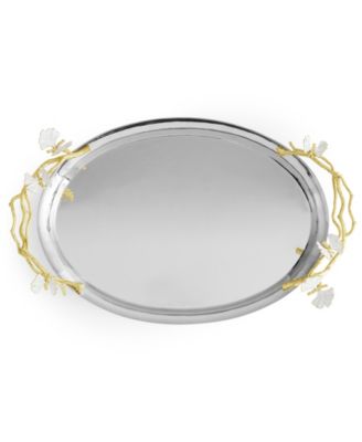 Butterfly Ginkgo Gold Large Tray