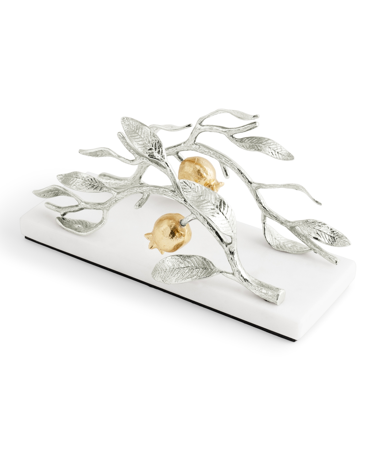 Michael Aram Pomegranate Silver And Gold Tone Vertical Napkin Holder In No Color