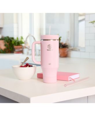 Fixed Handle 40-Oz. Insulated Stainless Steel Tumbler