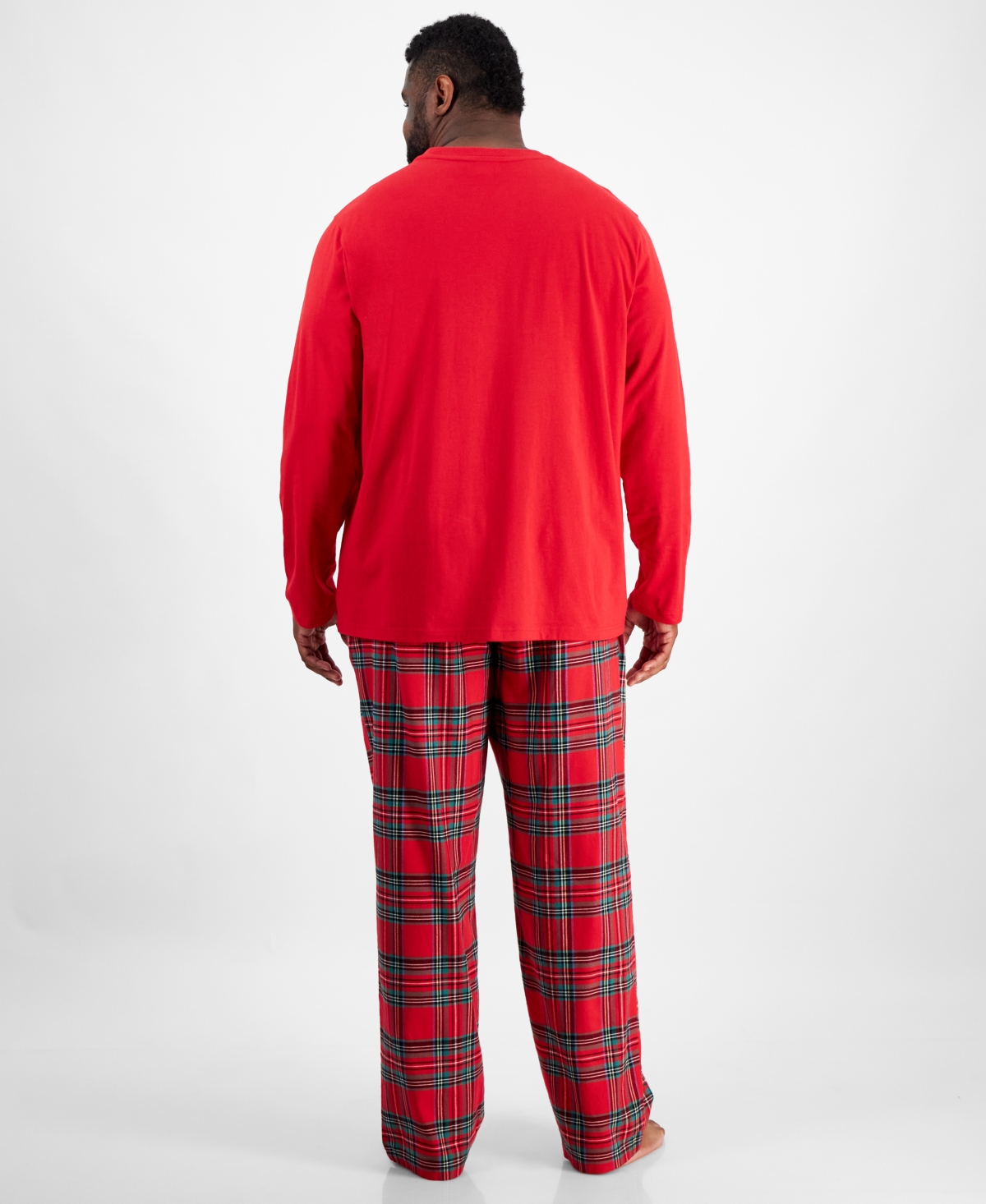 Holiday Lane Big & Tall Brinkley Plaid Mix It Matching Family Pajamas Set, Created For Macy's In Brinkley Plaid