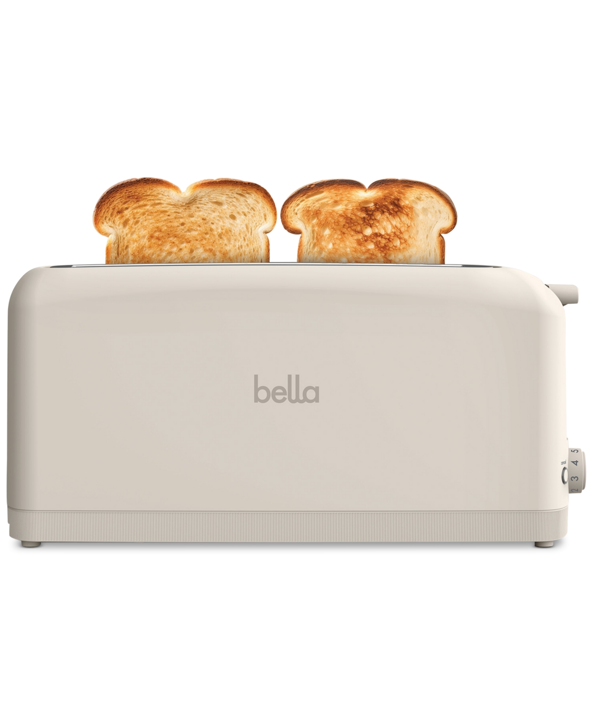 Bella 2 Slice Slim Long-slot Toaster In Oatmilk
