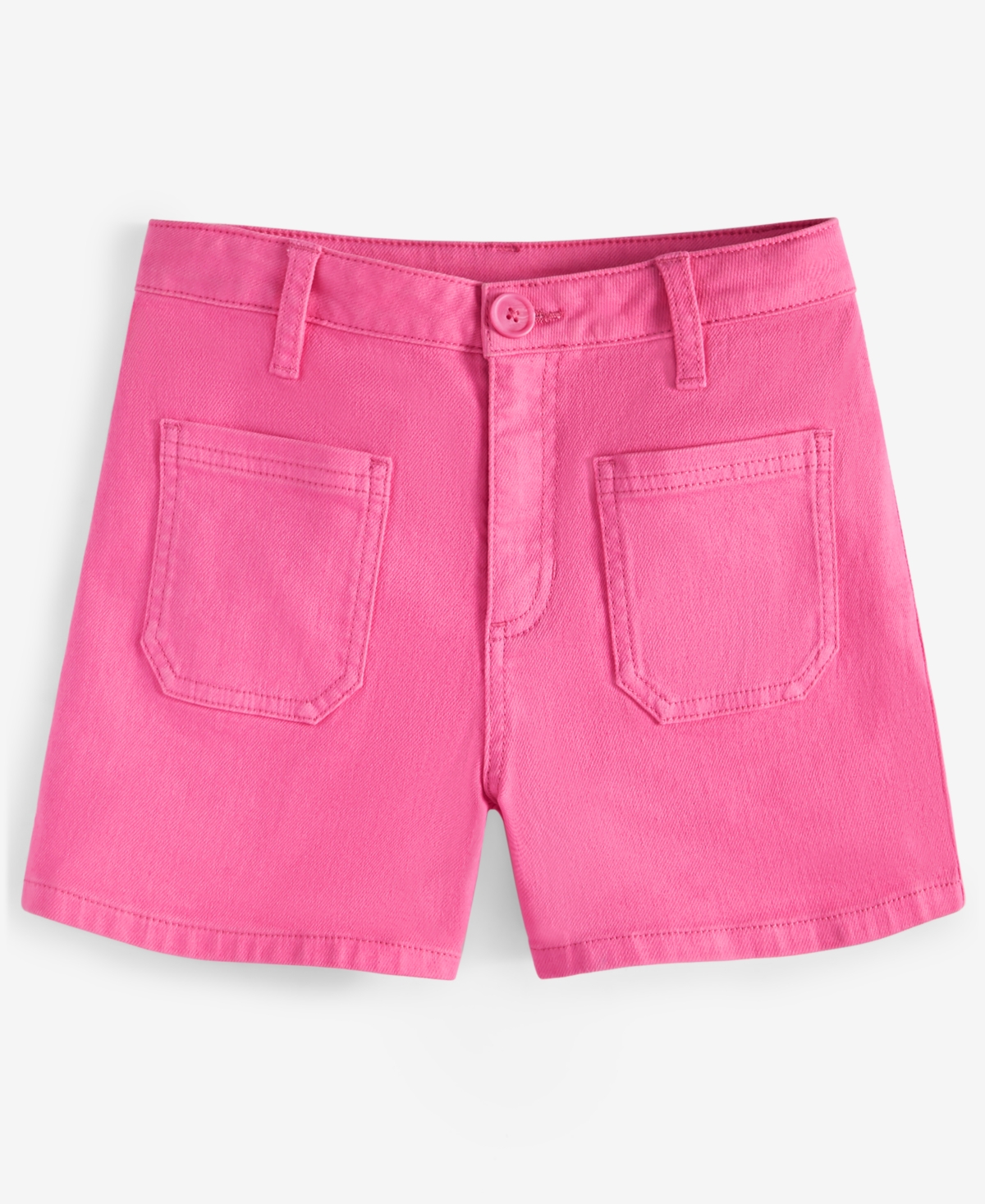 Shop Epic Threads Little & Big Girls Twill Patch-pocket Shorts, Exclusively At Macy's In Bright Peo