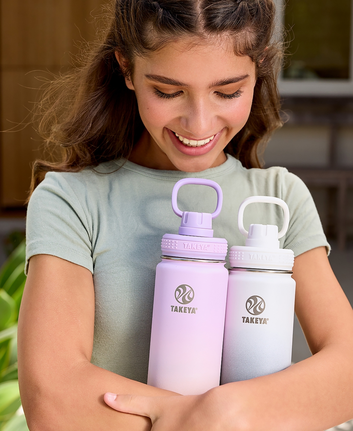 Takeya Actives Spout 24-Oz. Stainless Steel Insulated Bottle