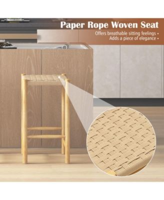 26 Inch Dining Bar Stool Set of 2