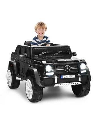 12V Licensed Mercedes-Benz Kids Ride On Car RC Motorized Vehicles w/ Trunk Pink