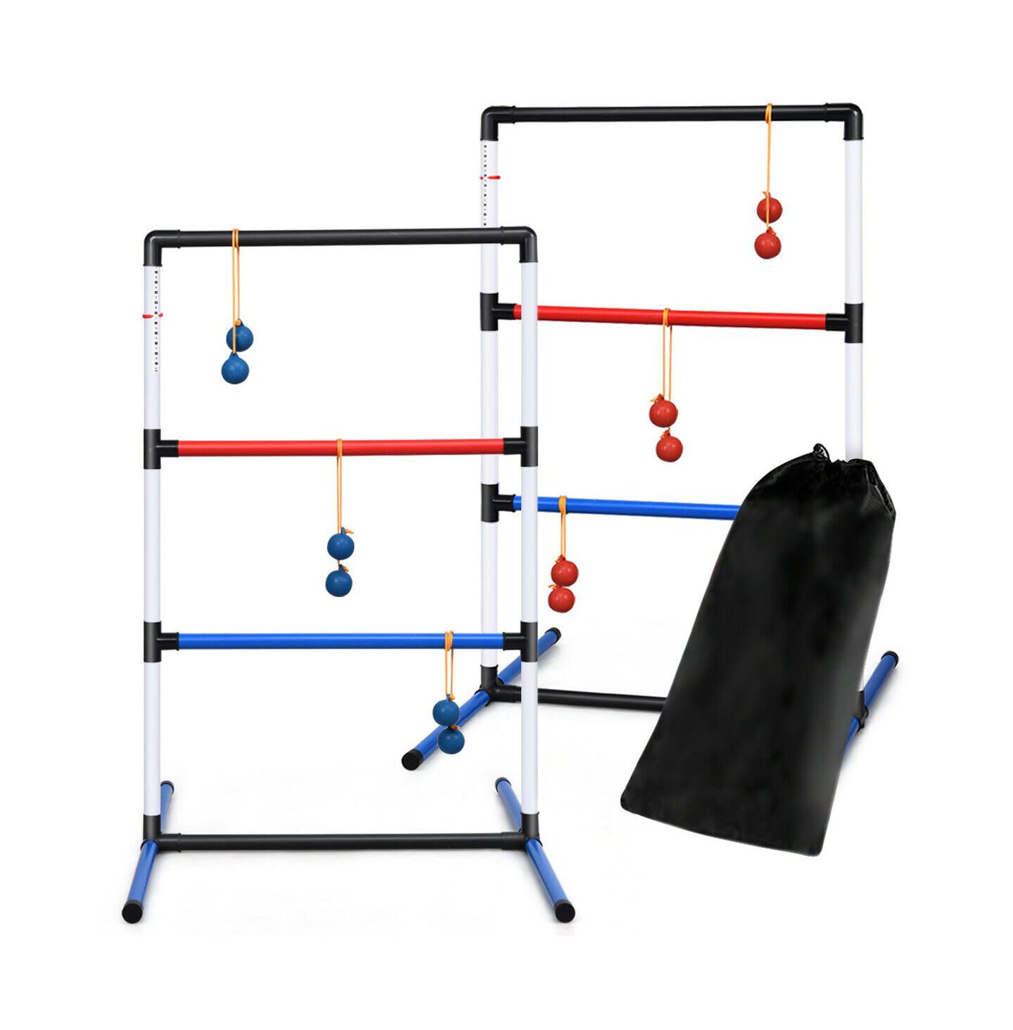 Детские игрушки SUGIFT Ladder Ball Toss Game with Built-in Score Tracker & Carrying Bag, 2-4 Players, Ages 5+ — фото 4