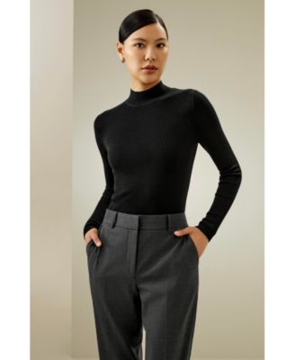 Women's Essential Cashmere Blend Sweater Top