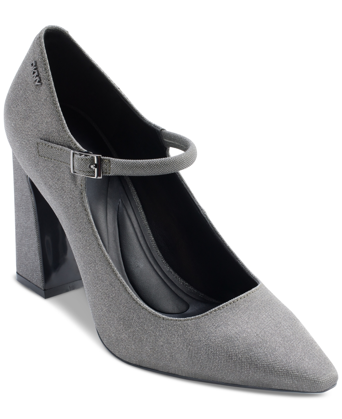 Dkny Spruce Pointed Toe Mary Jane Pump In Graphite