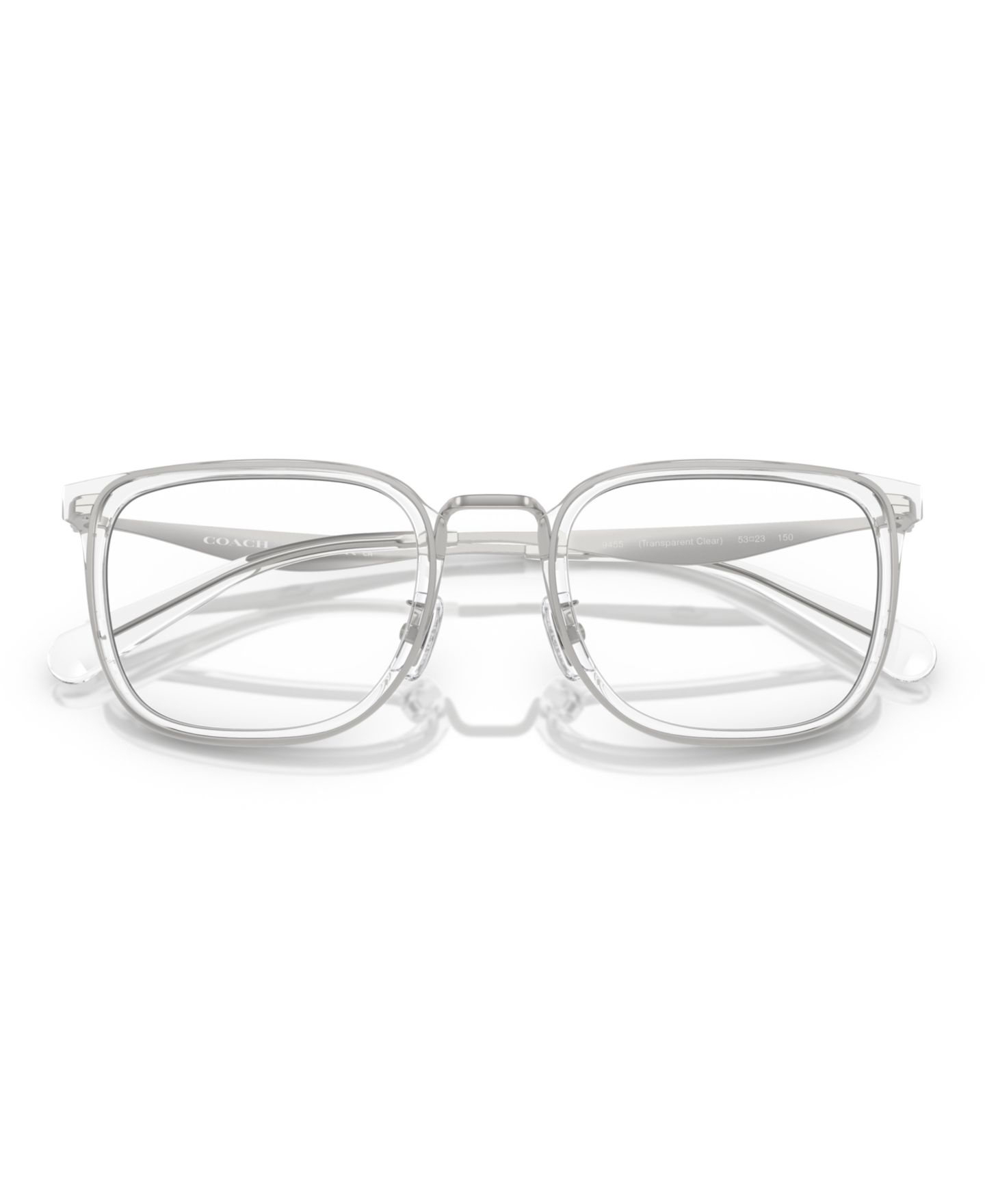 Мужские очки COACH Man Square Metal HC5177 Eyeglasses, цвет: Прозрачный — фото 5