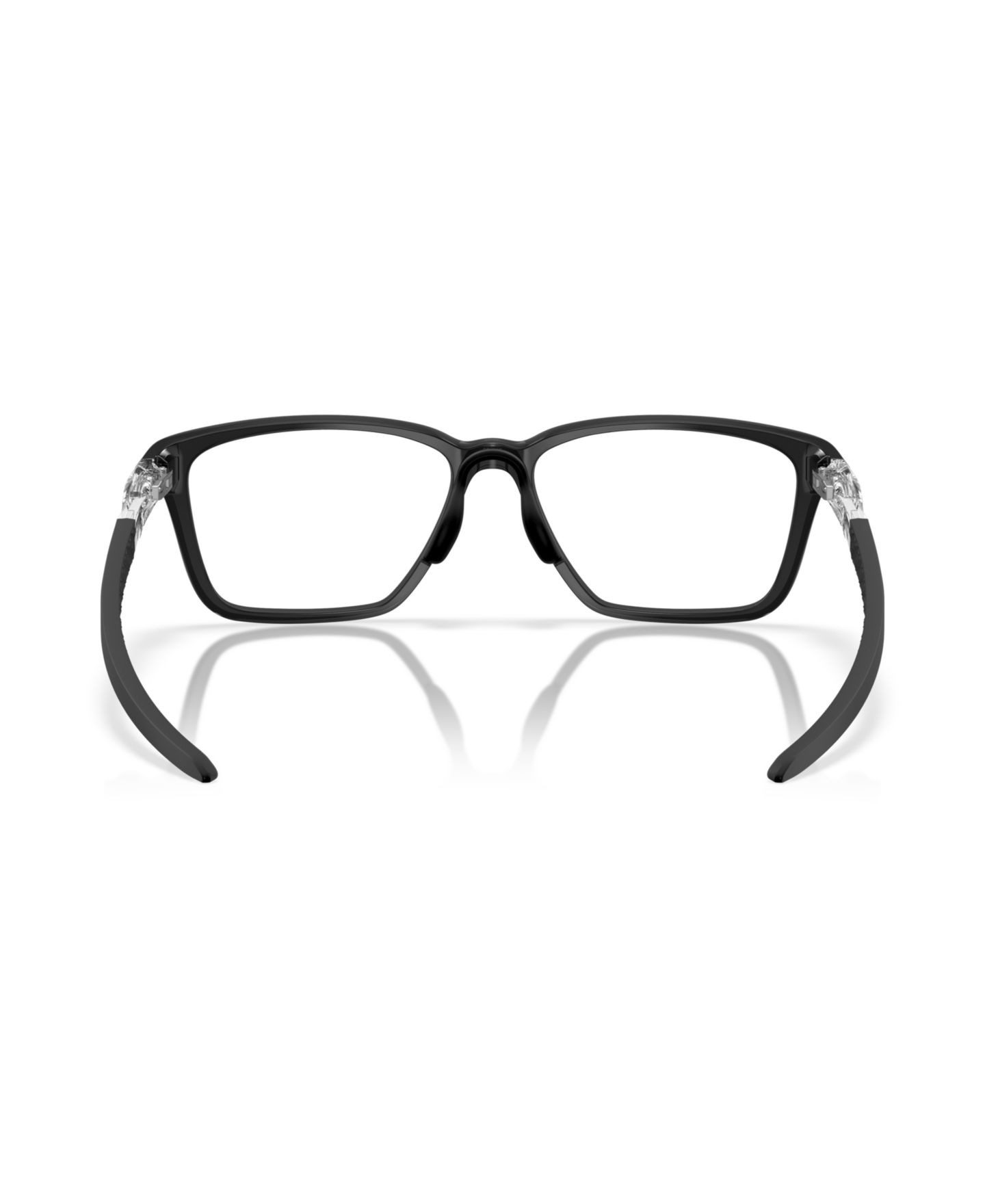Мужские очки Oakley Man Square Plastic OX8188D Double Down Eyeglasses, цвет: Чёрный чернильный — фото 4