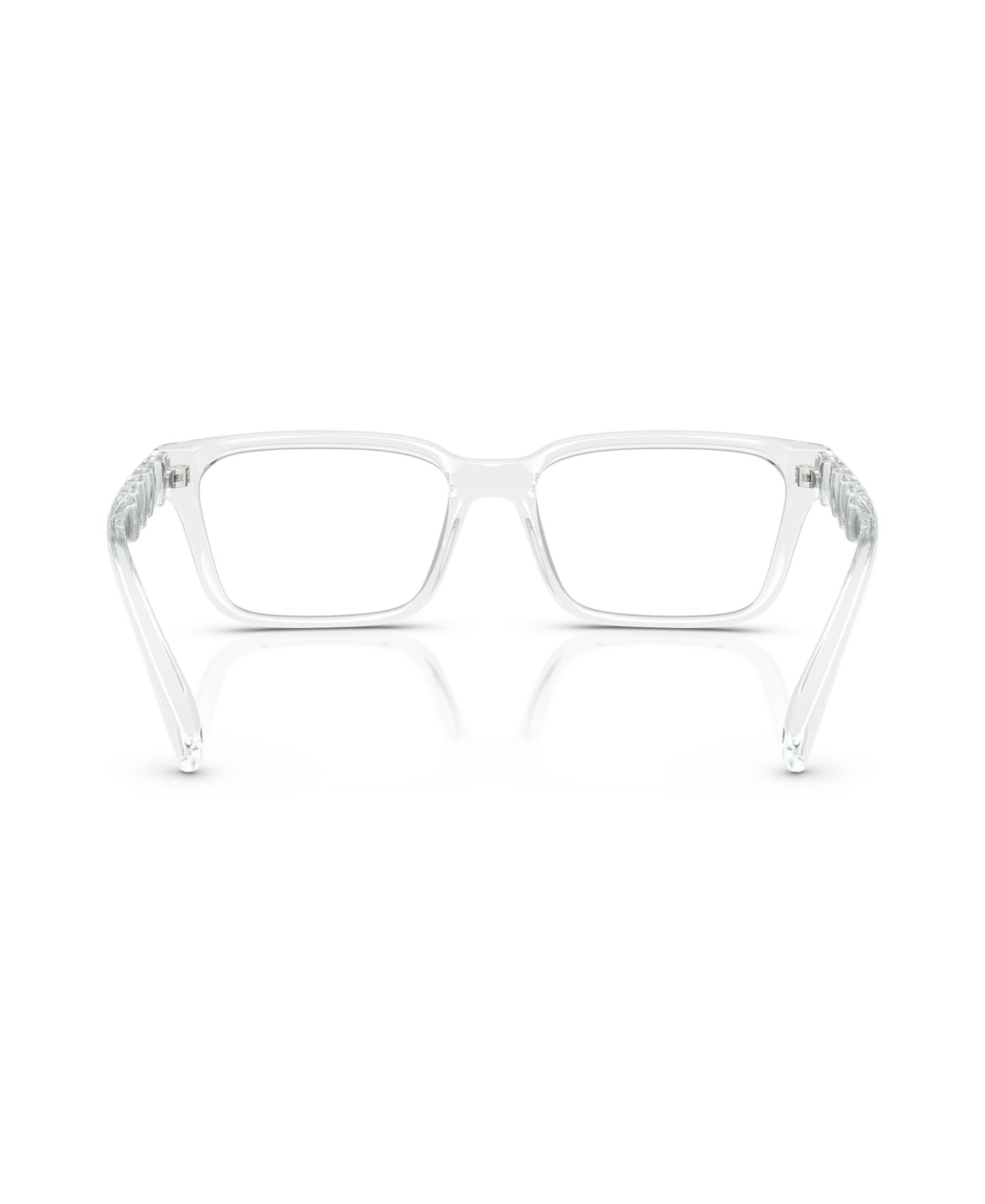 Мужские очки Armani Exchange Man Rectangle Plastic AX3116 Eyeglasses, цвет: Блестящий прозрачный — фото 4