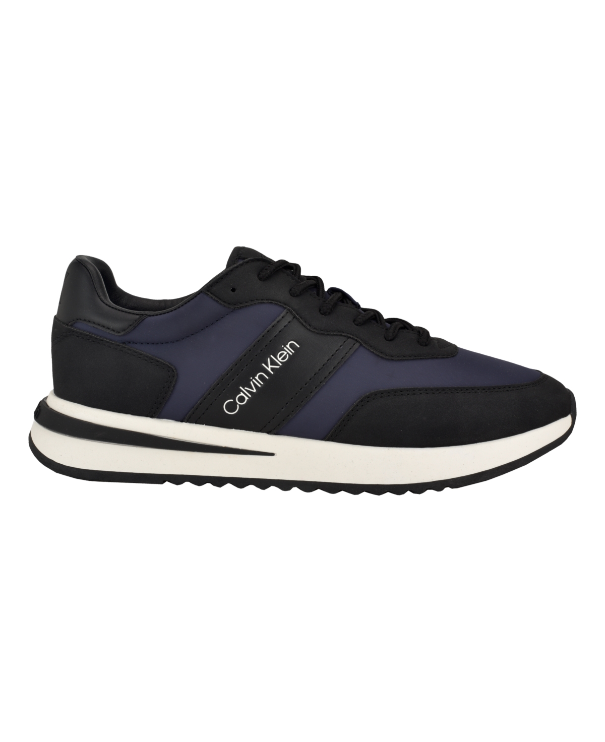 Calvin Klein Men's Paters Lace-Up Casual Sneakers -Navy