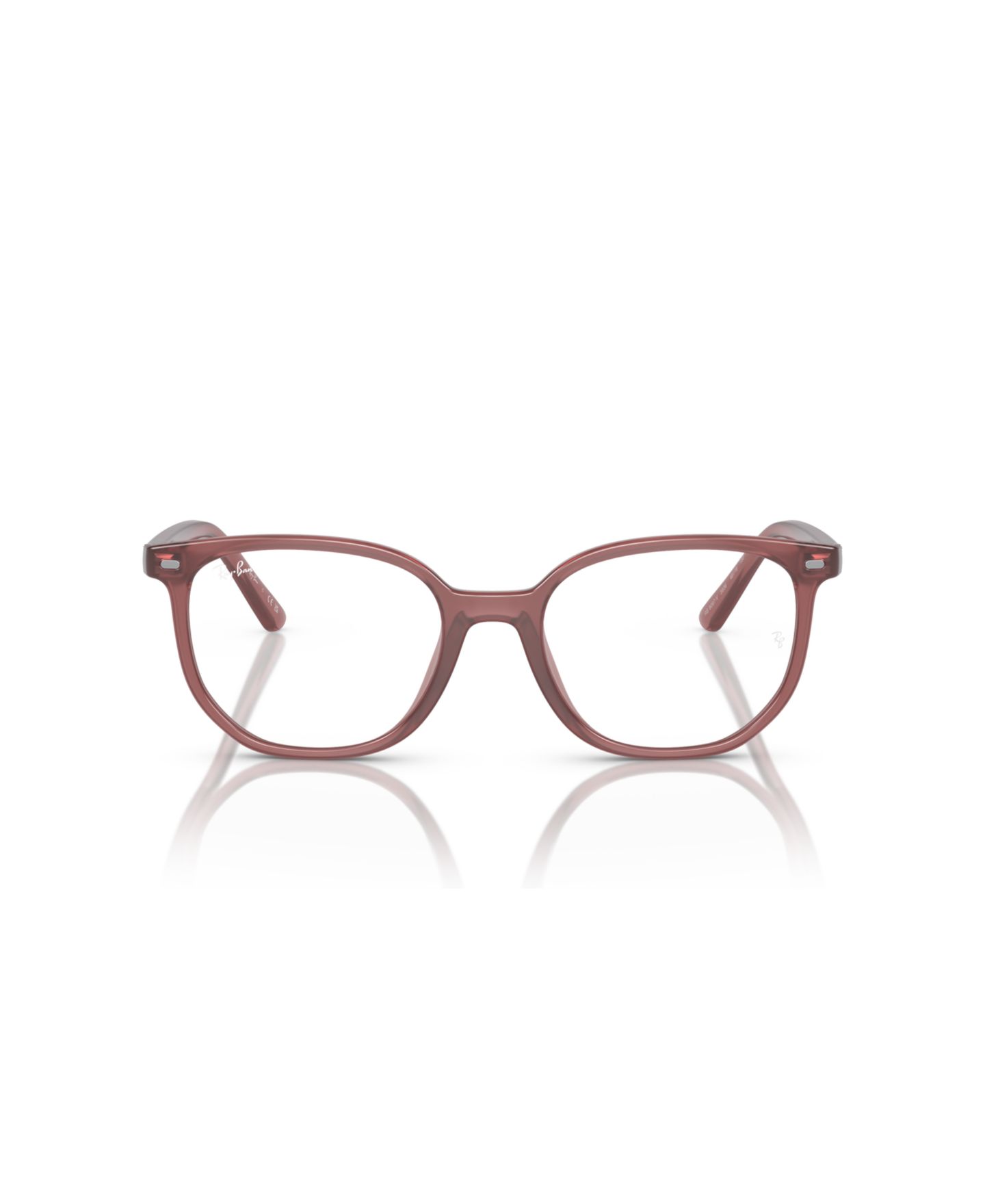 Детские очки Ray-Ban Irregular Plastic RB9097V Elliot Eyeglasses(Ages 04-06), цвет: Розовый — фото 2