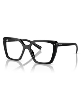 Prada Woman Square Plastic PR 16ZV Eyeglasses - Macy display picture 2