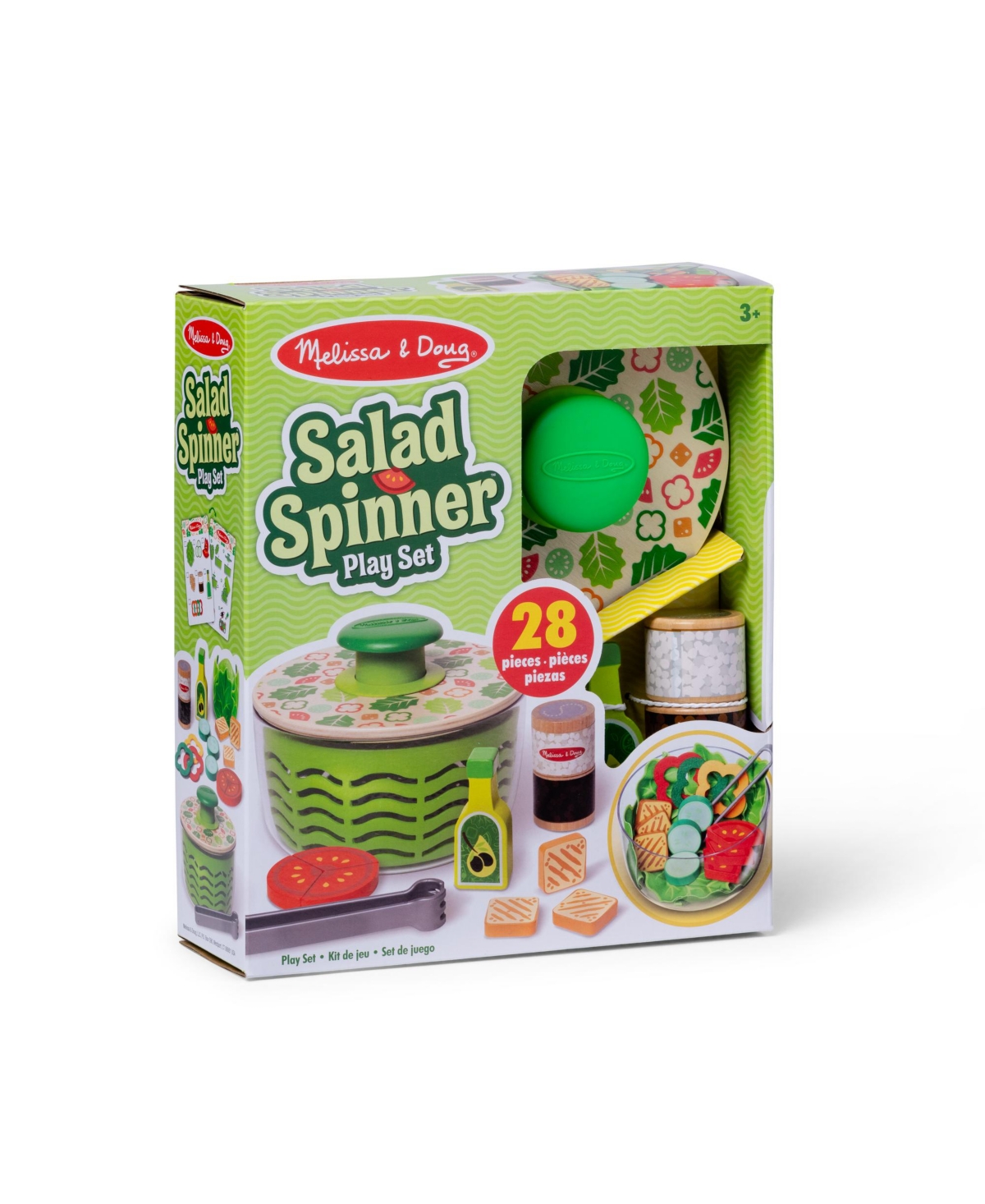 Melissa & Doug Salad Spinner Play Set In Multi-color