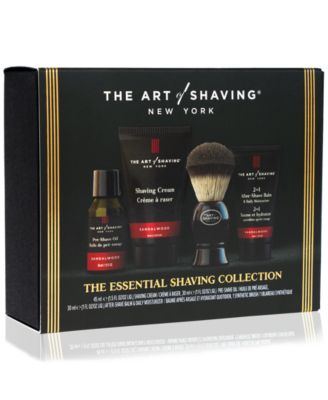 The 4-Pc. Essential Shaving Set - Sandalwood