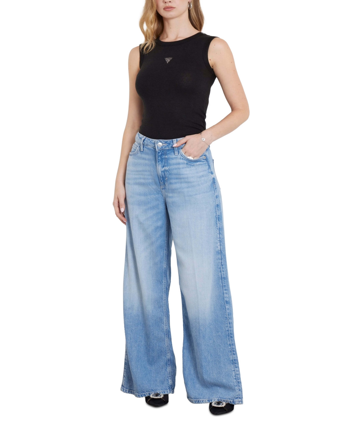 Guess Women's Michela Embellished Tank Top