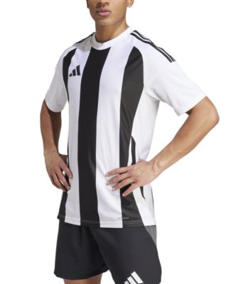 adidas - Men's Stripe Logo Jersey T-Shirt